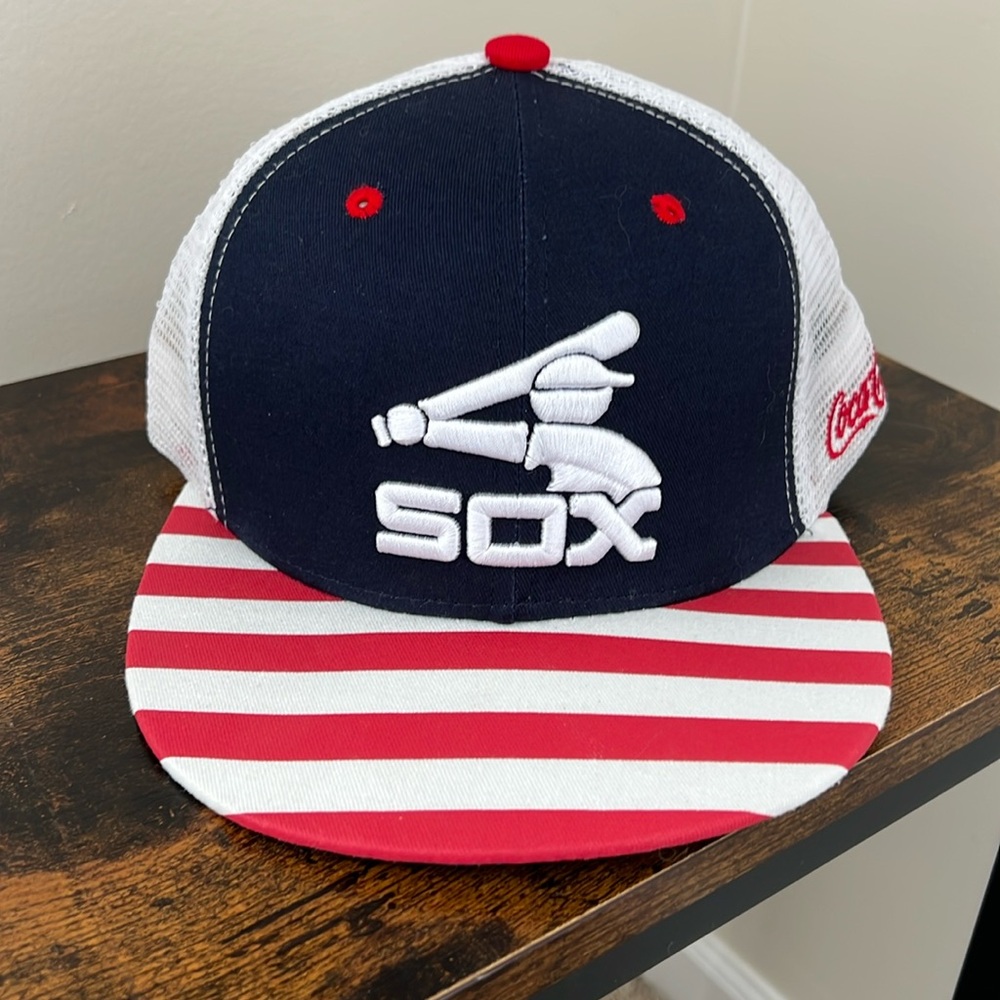 Chicago White Sox Melonwear Coca-Cola Baseball Cap/Hat SnapBack